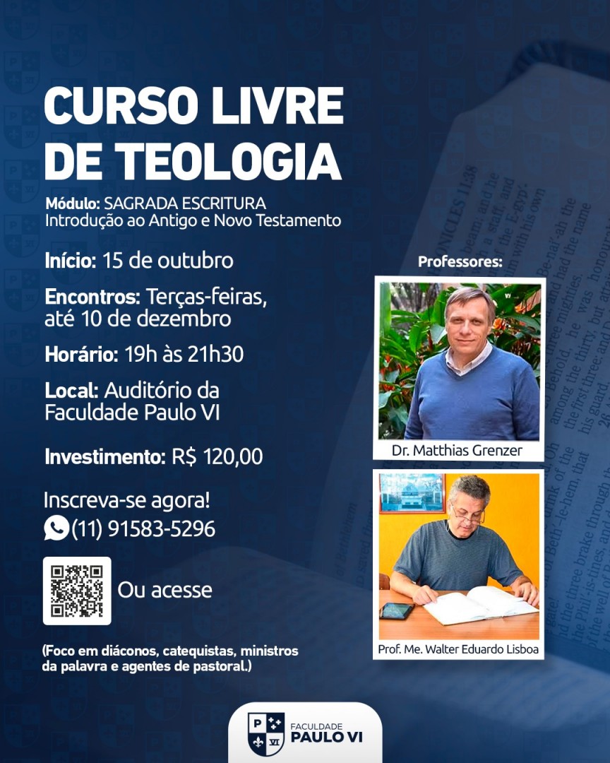 CURSO LIVRE DE TEOLOGIA